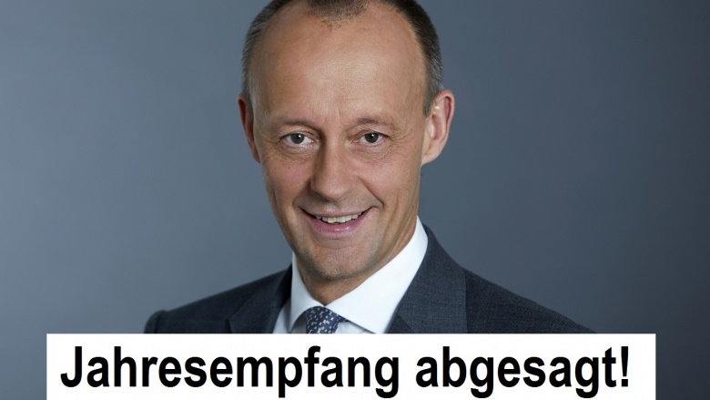 Jahresempfang am 14.3. abgesagt!
